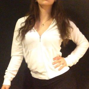 Juicy Couture White Hoodie
